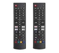 (2 Pack) Universal Remote for All LG TV Remote Control,Compatible with All L G LED OLED LCD Webos 4K 8K UHD HDTV HDR Smart TV with Disney Plus, Netflix, LG Channels Button