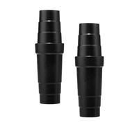2 Pack Universal Vacuum Cleaner Hose Adapter, 9-Size Cuttable Dust Extractor Adapter with Leak-Proof Connection for 31.5mm-45mm Hoses, for Power Tools, Table Saw, Circular Saw and Grinder