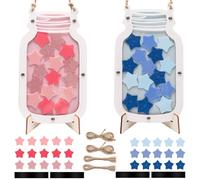 2 Pack Upgrade Reward Incentive Jar, Winspeed Stars Incentive Jar for Class Reward Behavior Chart for Children Rewards Incentive Behavior Reward System for Kids