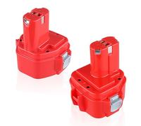 [2-pack] Upgraded 12V 4800mAh NiMH battery replacement for Makita battery 1220 1222 PA12 1233S 1234 1233 1235 1235B 1235F 192696-2 192698-8 192698-A 193138-9