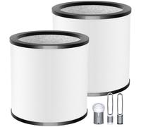 2 Pack Upgraded TP01 Filter HEPA Filter Replacement Compatible with Dyson Tower Purifier Pure Cool Link TP01, TP02, TP03, AM11, BP01 Models, Compare to Part 968126-03, Black