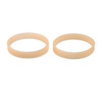 2-Pack V-Belt Drive Belt for Planer Thicknessers - 340 mm Rubber Transmission Belt, Heat & Crack Resistant, Fits Clarke 2012NB, 225083-1, and 8-341 Series