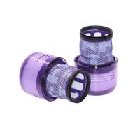 2 Pack V11 And V15 HEPA Filter Compatible for select Dyson V11 (SV14, SV15, SV17, SV28) and V15 (SV22, SV47) cordless vacuum cleaners. Replacement part for Dyson part number: 970013-02.