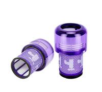 2 Pack V12 Filter Replacements for Dyson V12 Slim Vacuum Filter, Absolute Vacuum Cleaner Filter for Dyson V12 Detect Slim Vacuum, V12 Detect Slim Filter Replacement Compare to Part 971517-01 (Purple)