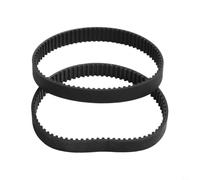 2 Pack Vacuum Cleaner Drive Belts for Bosch GHO 18V-LI 14.4 1500 100 15-82