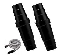 2 Pack Vacuum Cleaner Hose Adapter, Dust Extractor Hose Adapter, Universal Dust Collection Connector Tool Accessories for Table Saw Circular Sander Grinder Planer Router Drill (31.5mm-45mm)