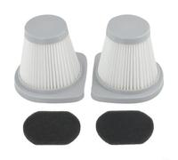 2 Pack Vacuum Filter Replacement Part for Merlin Vacuum Cleaner, Washable & Reusable HEPA Filter