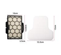 2 Pack Vacuum Filters for Shark Canister Models CZ351, CZ2001, CZ500UKT - Replacement Parts XHPCZ350 with 8 Sets Foam & Felt Pre-Filters for Bagless Cylinder Cleaners