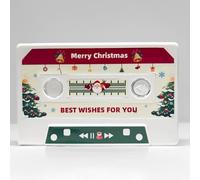 2 Pack Valentines Day Voice Recordable Greeting Card for Him or Her,60 Seconds Recorder Cassettes Talking Card for Valentine's Day Easter,Custom Voice Message Birthday Cards Voices Gifts