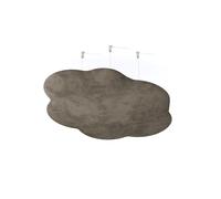 2 Pack - Velvet Acoustic Ceiling Panels - Hanging Echo Control Panels | Suspended Acoustic Clouds for Sound Absorption in Children’s Rooms, Studios, and Offices | Color: [Beige | CLOUD-Velvex]