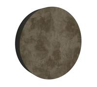 2 Pack - Velvet Fabric Sound Acoustic Wall Decorative Art «Cinematic» Panels | Reduce echo - Absorption - Soundproofing | Acoustic Treatment | Color: [CIRCLES | Beige]