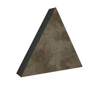 2 Pack - Velvet Fabric Sound Acoustic Wall Decorative Art «Cinematic» Panels | Reduce echo - Absorption - Soundproofing | Acoustic Treatment | Color: [TRIADA | Beige]