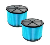 2 Pack VF3500 Filter for Ridgid Shop Vac 4 Gallon 4.5/3 Gal Wet Dry Vacuums, 3-Layer Replacement Filter Compatible with Ridgid Portable Vacuum WD3050, WD4070, WD4080, WD4522, 4000RV, 4500RV