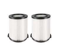 2 Pack VF4000 Replacement Filter for Ridgid Shop Vac 5-20 Gallon & 6-9 Gal Husky Wet/Dry Vacuum Cartridge Filters (2)