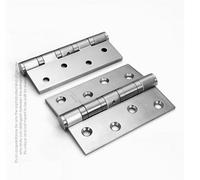 2-Pack VIBORG 4" 304 Stainless Steel 3mm Extra-Thick Heavy Weight Heavy Duty Smooth&Quiet Ball Bearing Door Hinges Hinge