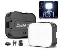 2 Pack VIJIM VL100C Bi-Color LED Video Light on Camera,Mini Rechargeable 2000mAh LED Camera Lights,CRI95+ Dimmable 2500-6500K Ultra Bright Photo and Video Lighting,LED Fill Lamp