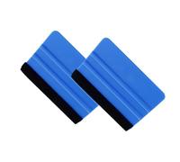 2-Pack Vinyl Wrap Tools Squeegee Set - Felt Edge Car & Window Tint Applicator for Decals, Signs, Wallpaper Smoothing (Anti-Scratch, Durable)