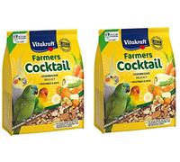 2 PACK VITAKRAFT FARMERS COCKTAIL PARAKEET BIRD VEGETABLES & NUTS TREAT FOOD 250G