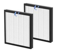 2 Pack Vital 100S Replacement Filter for LEVOIT Vital 100S Air Purifier, 3-in-1 Vital 100s Air Filter and High-Efficiency Activated Carbon Filters, Replace Part #Vital 100S-RF, White