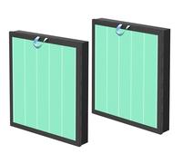 2 Pack Vital 100S Toxin Absorber Replacement Filter for LEVOIT Vital 100S Air Purifier, 3-in-1 H13 Ture HEPA and High-Efficiency Activated Carbon Filters for Vital 100S-P, Vital 100S-RF, Green