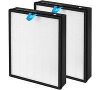 2 Pack Vital 200S HEPA Replacement Filter Compatible with LEV-OIT Vital 200S Air Pur-ifier H13 Grade True HEPA, High-Efficiency Activated Carbon Filter Replace Part #Vital 200S-RF