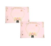 2 Pack Voice Recordable Greeting Card for Valentine's Day Easter, 60 Seconds Recorder Cassettes Talking Card, Custom Voice Message Birthday Cards Voices Gifts for Holiday, Friends & Family (D)