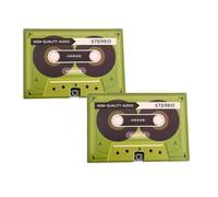 2 Pack Voice Recordable Greeting Card for Valentine's Day Easter, 60 Seconds Recorder Cassettes Talking Card, Custom Voice Message Birthday Cards Voices Gifts for Holiday, Friends & Family (H)