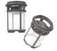 2 Pack W10872845 Dishwasher Pump Filter Cup, Dishwasher Filter Replacement Part with Whirlpool, Kenmore, Amana, Replaces 8579307, AP6030094, W10056425, W10056426