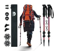 2-Pack Walking Sticks for Women and Men,Telescopic Trekking Pole for Hiking