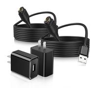 2 Pack Wall Fast Charger for Garmin Charger for Garmin Fenix 8 7 6 6X 5 5S Forerunner 55/255/745, Venu Sq 2 Plus 2S 3S,Vivoactive 5 4 4S, Instinct 2 2S 2X 3 GPS Smartwatch Magnetic Charging Cable Cord