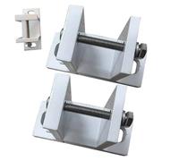 2 Pack Wall Mount Awning Brackets Heavy Duty Replacement Hardware for Retractable Awnings Pergolas & Canopies - Aluminium