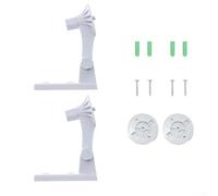 2 Pack Wall Mount Bracket For TP-Link For TAPO C200 C210 C220 C225 TC70,180° Adjustable Security Camera Stand,Plastic Ceiling Holder White