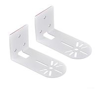 2 Pack Wall Mount Brackets for Ring Pan Tilt Indoor Cameras, Steel Material with Cable Management Design for Secure and Organized Installation