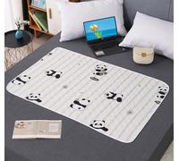 2-pack washable incontinence mattress pads, suitable for children and the elderly, featuring a waterproof, breathable and moisture-wicking mattress overlay. (70 * 90cm,c)