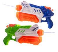 2 Pack Water Guns 300cc Water Pistols for Kids 23-30ft Long Range Powerful Watergun Super Soaker Water Blaster Shooter, Summer Beach Pool Water Fight Squirter Toys for Boys Girls