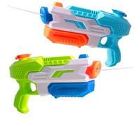 2 Pack Water Guns 530cc Water Pistols for Kids 23-30ft Long Range Powerful Watergun Super Soaker Water Blaster Shooter, Summer Beach Pool Water Fight Squirter Toys for Boys Girls