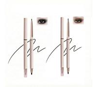 2-Pack Waterproof Eyeliner Pen Set - Ultra-Fine Tip in Black & Brown, Smudge-Proof & Long-Lasting, Quick-Dry Formula for Daily or Bold Looks