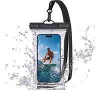 TECHGEAR Waterproof Phone Pouch, [2 Pack] IPX8 Floating Case for Swimming, Waterproof Phone Bag with Lanyard Compatible for iPhone 16e 16 15 14 13 12, Samsung Galaxy S25 S24 S23 Ultra A16 A35 A26 etc