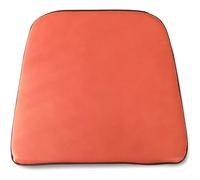 2 Pack Waterproof U-Shaped Red Leather Dining Chair Cushions, Non-Slip Rubber Pads for Kitchen Chairs, 40x44cm, & Stylish Seat Covers, Perfect for Home Decor