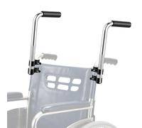 2 Pack Wheelchair Handle Extenders, Stroller Handle Extender Extension, Universal Handlebar Extension Push Bar for Wheel Chair & Indoor Exercise Bike