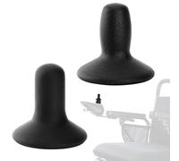 2 Pack Wheelchair Joystick Controller, Wheelchair Joystick Button Cap for Mobility Scooter Electric Wheelchair Accessories, Black