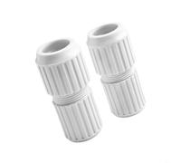 2 Pack White Cam Connecting Rod Joint for Pool Telescopic Rod, Plastic Replacement Connector Accessories, Smooth Extension & Adjustment for Swimming Pool Cleaning Equipment