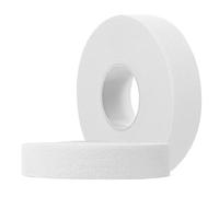 2 Pack White Finger Tapes 0.6 Inch × 32 Feet Athletic Finger Tape Residue Free Strong Athletic Sports Strapping Tape for Grappling, Martial Arts Hockey Stick