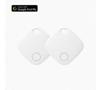 2-Pack White Oscanna Tracker Tag Compatible With Google Find Hub( Android Only)