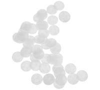 2 Pack White round Filter Cotton Pads 16x1mm, Cotton Core