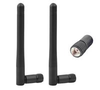 2-Pack WiFi Antenna for PC, Dual Band 2.4GHz & 5GHz/5.8GHz | 3dBi Gain | Omni-Directional | RP-SMA Male Connector