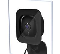 2 Pack Window Mount Fits for Tapo Indoor Security Camera C100, C110, No Drill No Screws Installation Required, Anti-Theft Strong Adhesive Tape Bracket，Black
