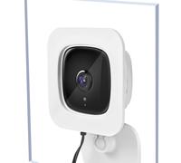 2 Pack Window Mount Fits for Tapo Indoor Security Camera C100, C110, No Drill No Screws Installation Required, Anti-Theft Strong Adhesive Tape Bracket,white