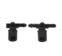 2 Pack Windscreen Washer Nozzle Jets 12782509 ABS for As-tra Cor-sa Ve-ctra