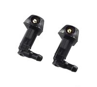 2 Pack Windshield Washer Nozzle for Honda For Accord 2003-2007 - Black Plastic Spray with Direct Fit, Self-Lubricating & Wear-Resistant Replacement